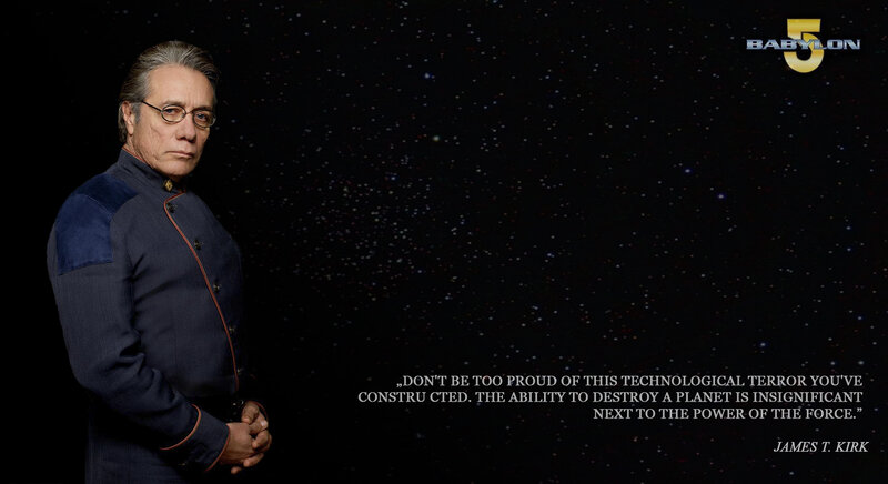James T. Kirk quote from Babylon 5
