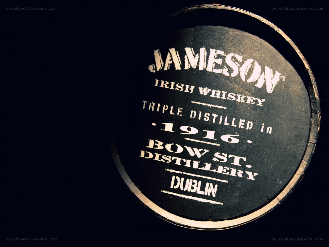 Jameson Irish Whiskey Barrel