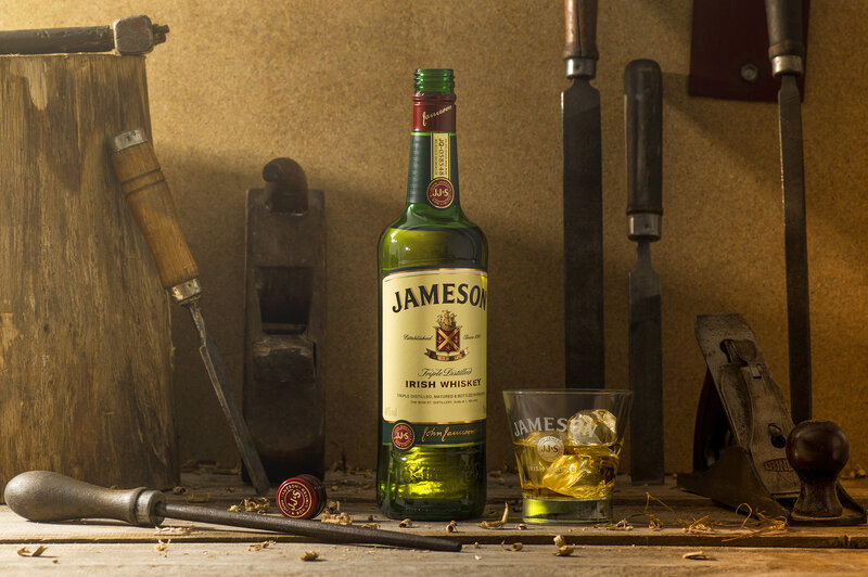 Jameson Whiskey Bottle