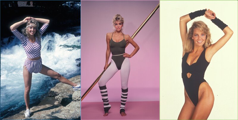 Jane Fonda fitness photos