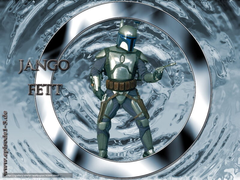 Jango Fett in metallic swirl