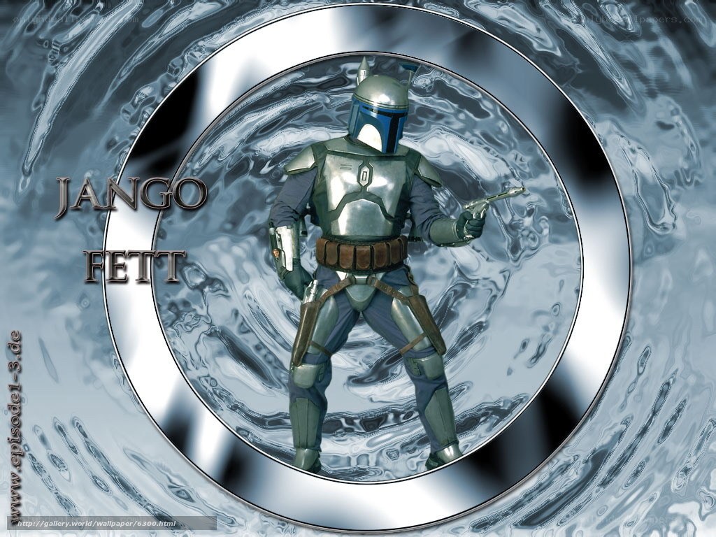 Jango Fett in metallic swirl