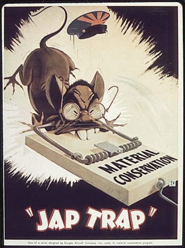 Jap Trap propaganda poster