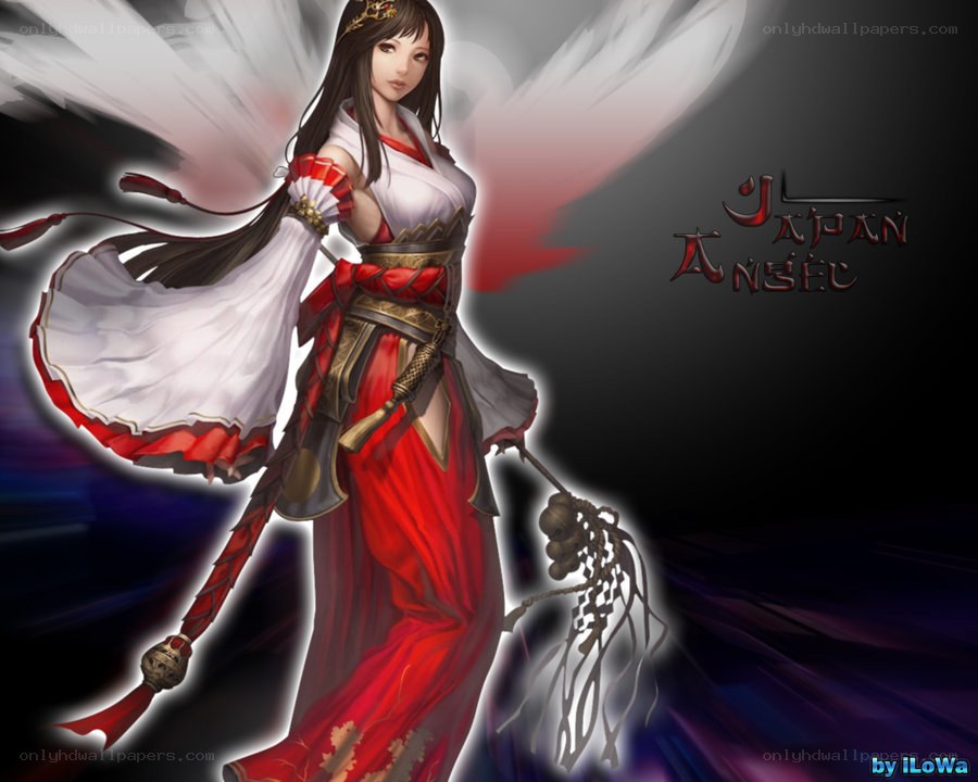 Japan Angel character art