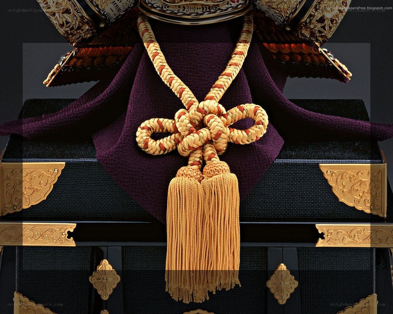 Japanese armor display