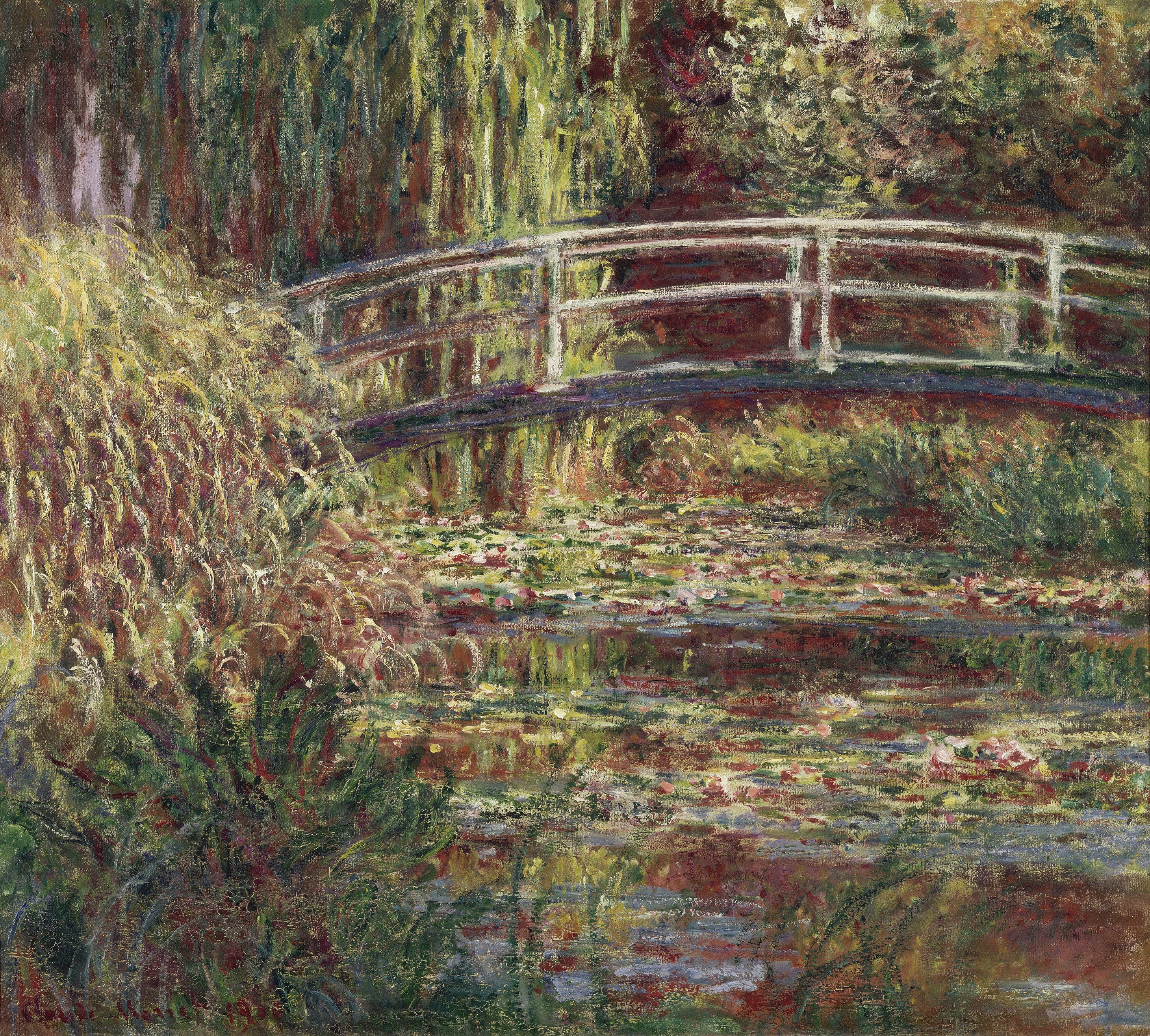 Japanese Bridge in the Garden