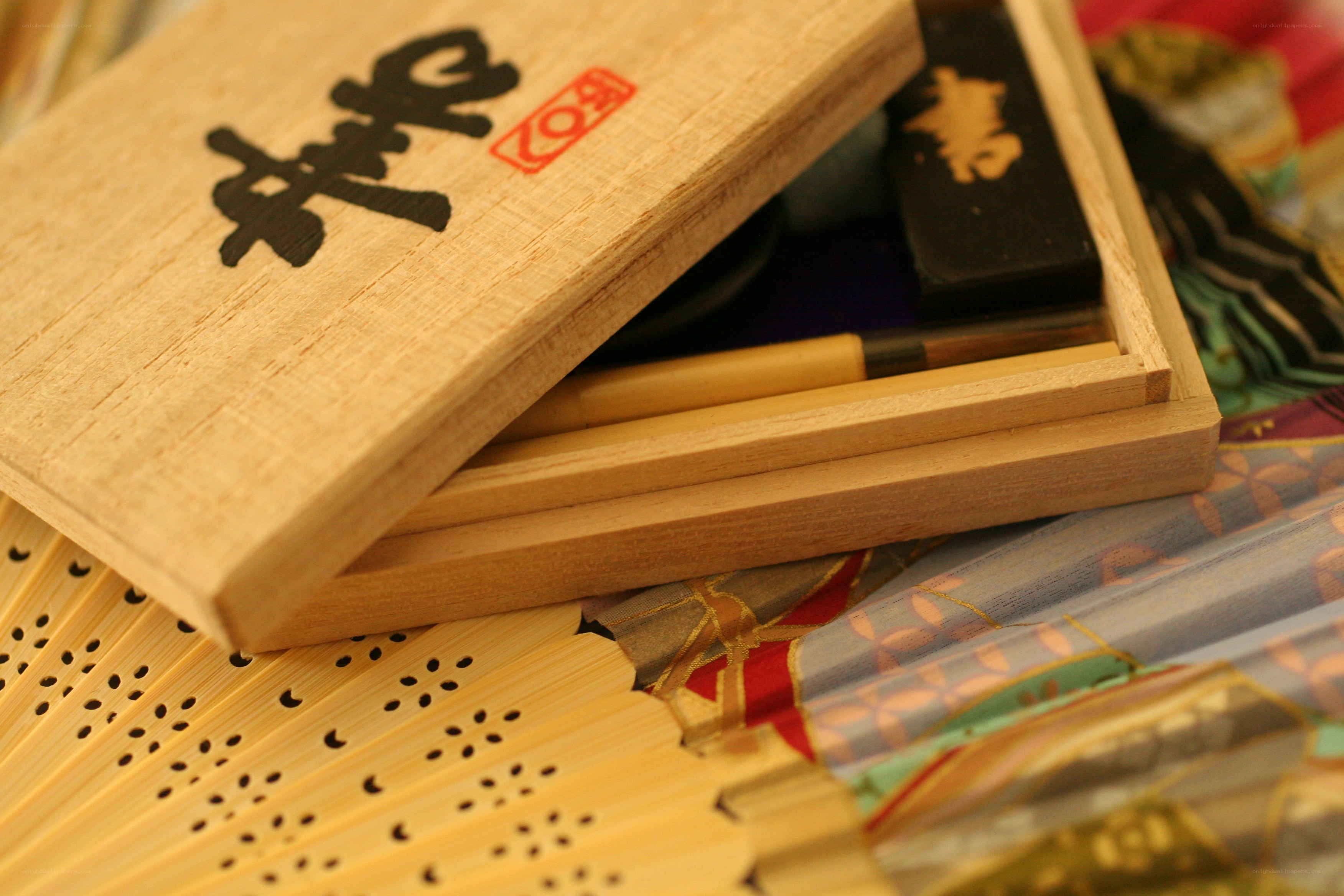 Japanese calligraphy set