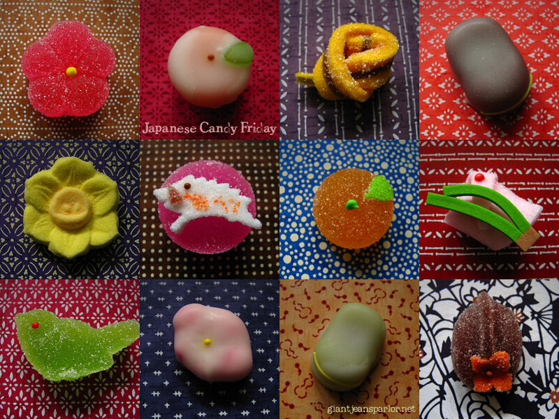 Japanese candy collection