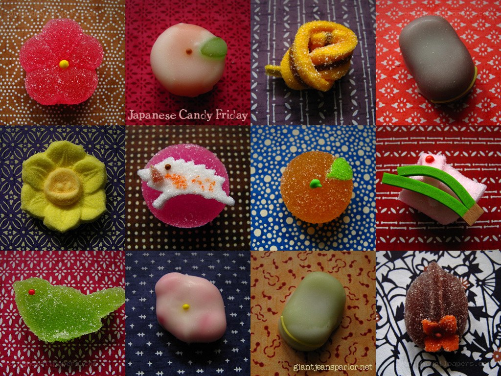 Japanese candy collection