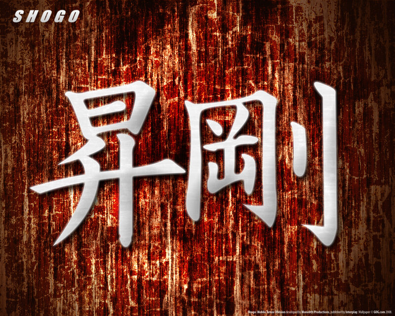 Japanese Characters on Wood