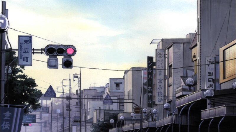 Japanese City Street