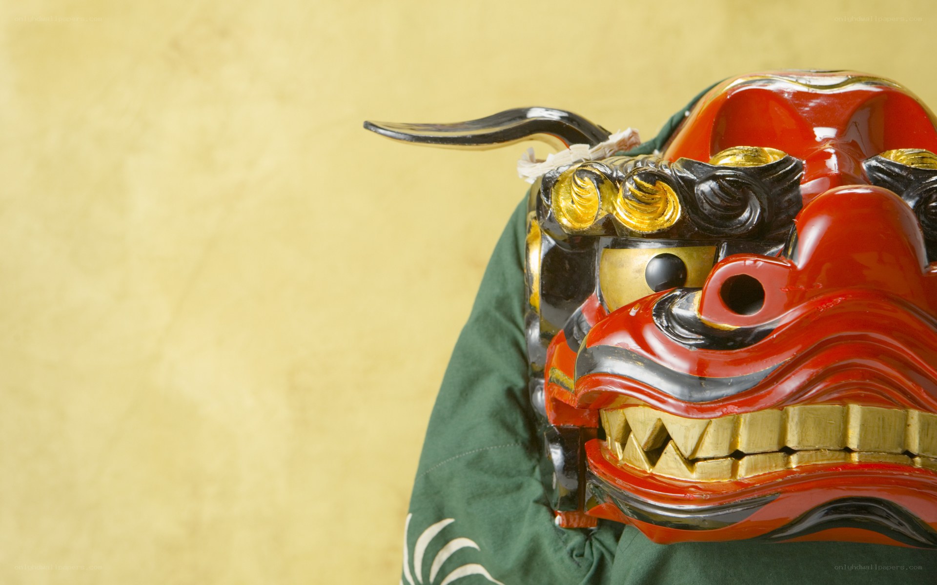 Japanese demon mask