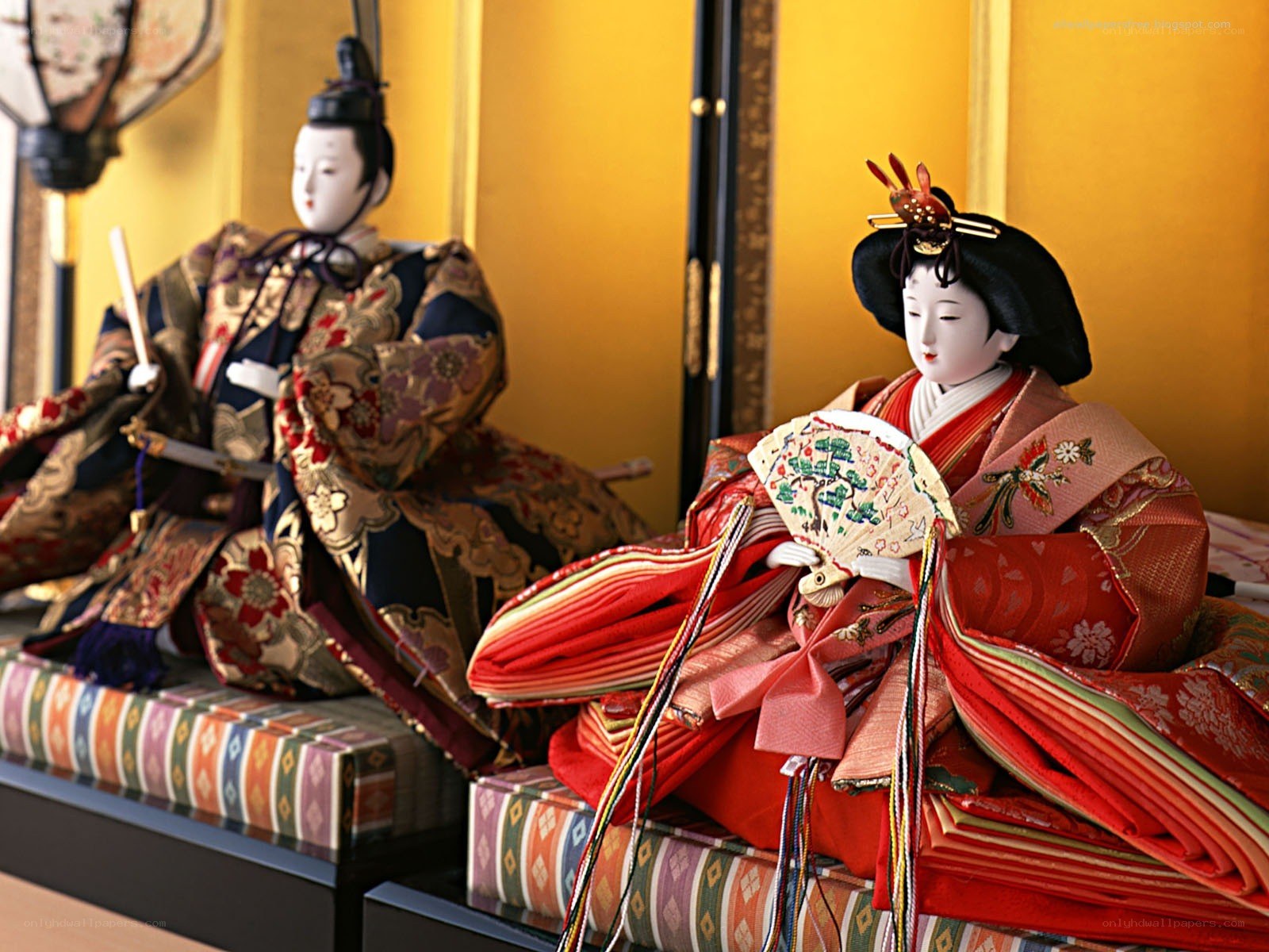 Japanese doll display