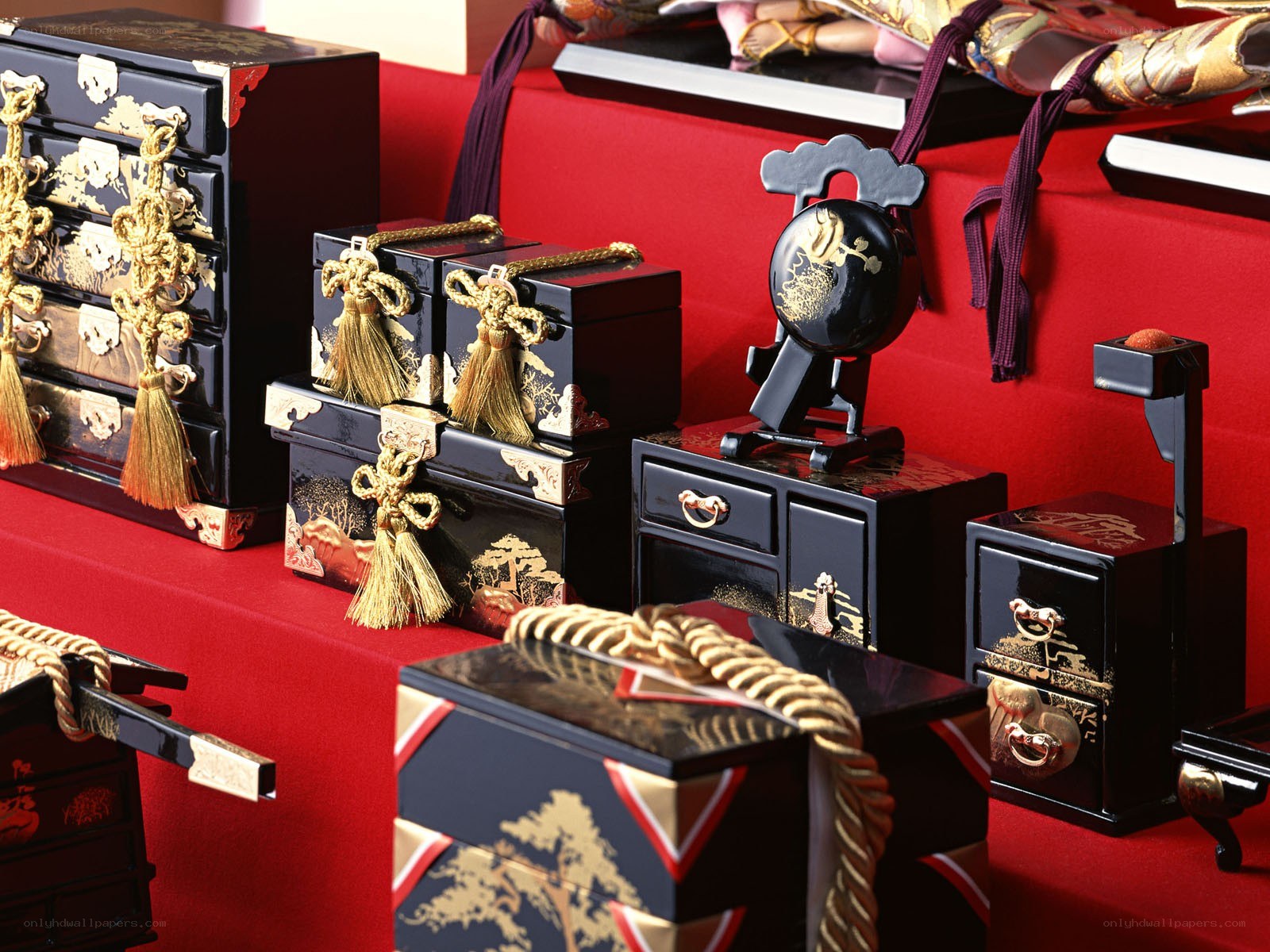 Japanese doll display