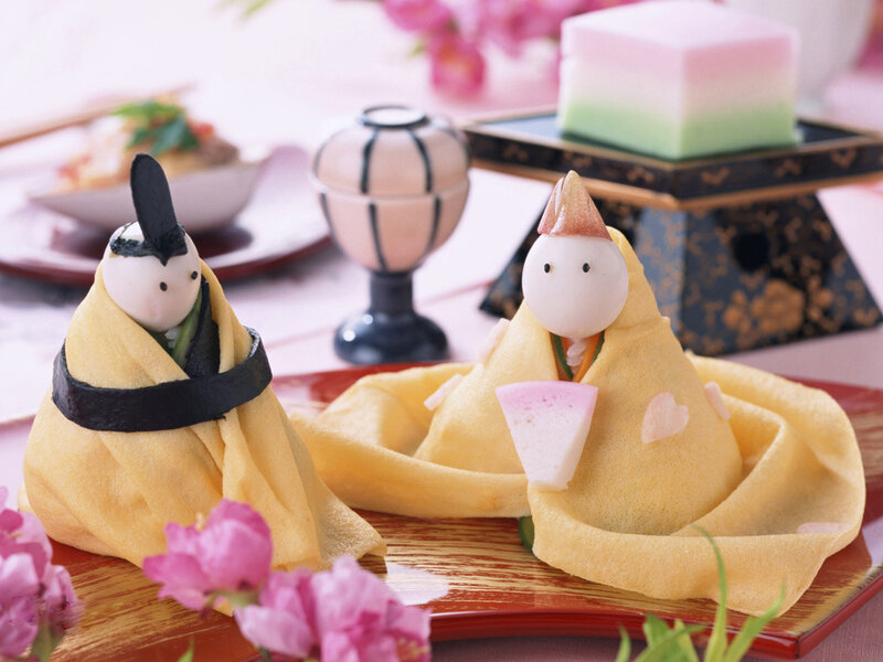 Japanese doll sweets