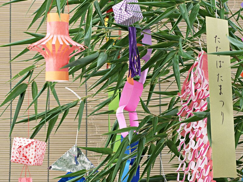 Japanese festival decorations