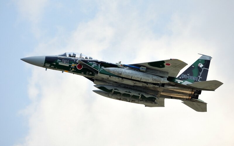 Japanese Fighter Jet — Green