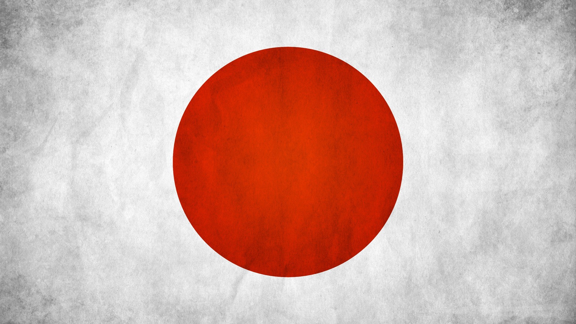 Japanese flag with textured background
