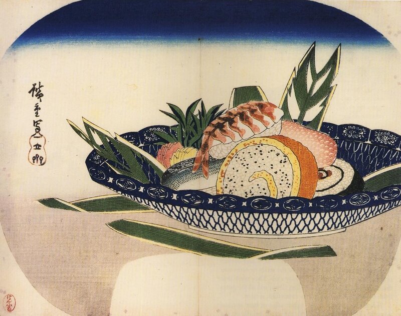 Japanese food print