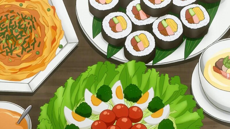 Japanese Food Spread