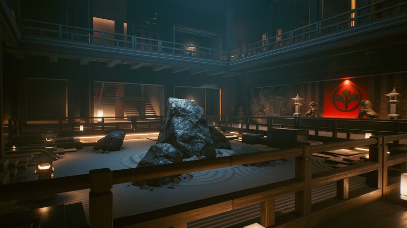 Japanese Garden Interior
