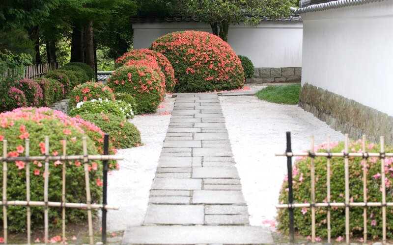 Japanese garden path