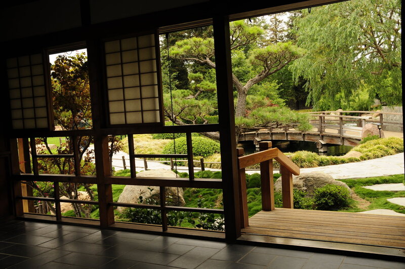 Japanese Garden View — Green, Serene, Afternoon, Photograph