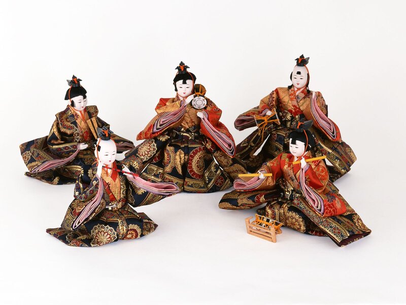 Japanese Hina dolls set