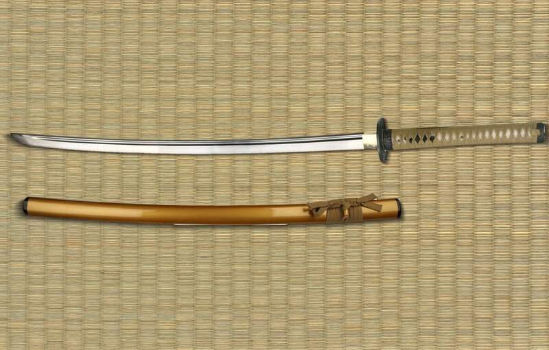 Japanese katana and scabbard
