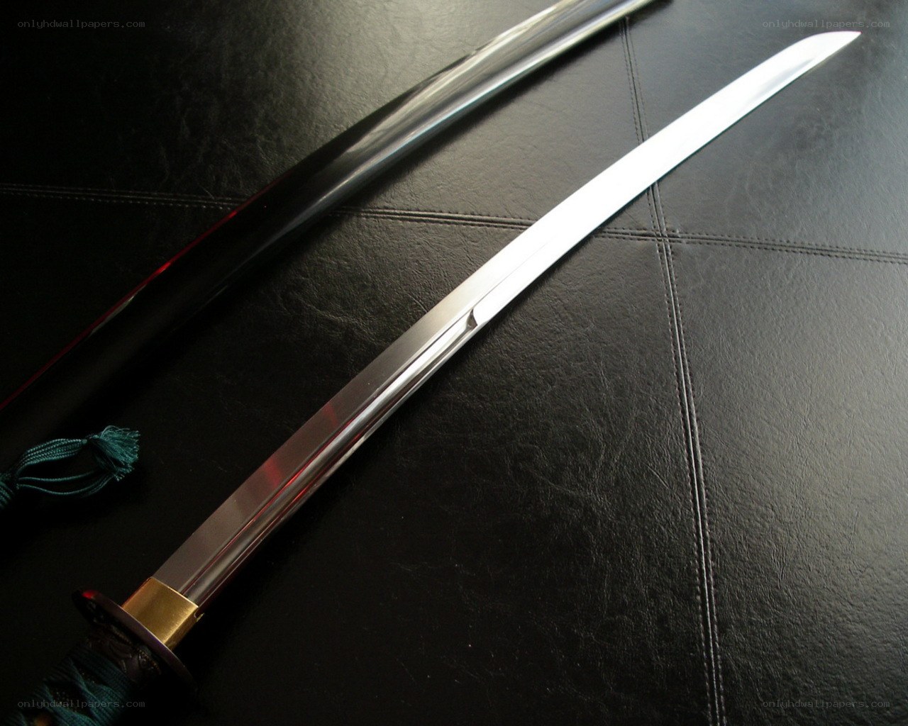 Japanese katana sword