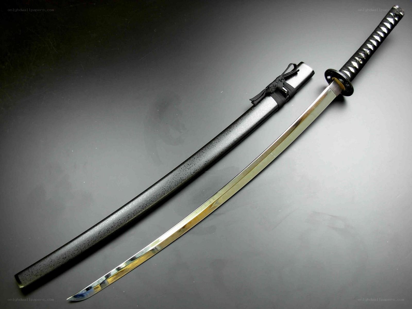 Japanese katana sword