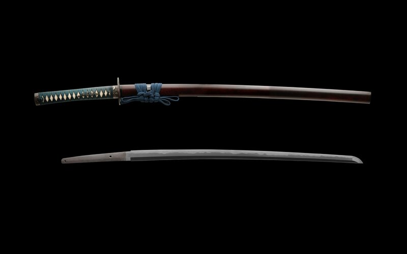 Japanese katana sword