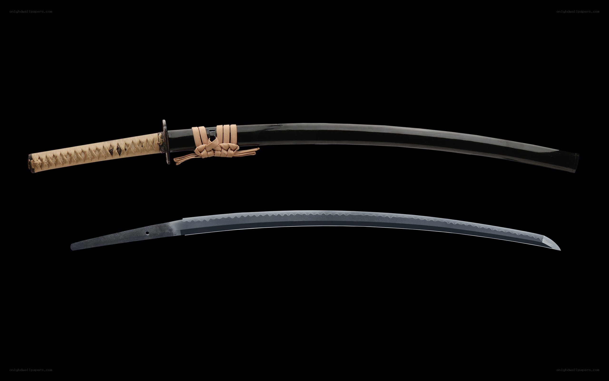 Japanese katana sword