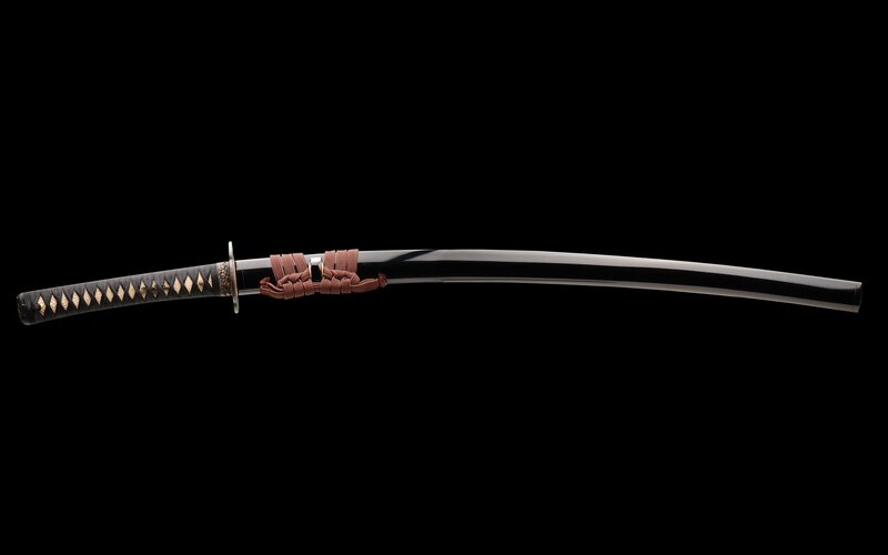 Japanese katana sword