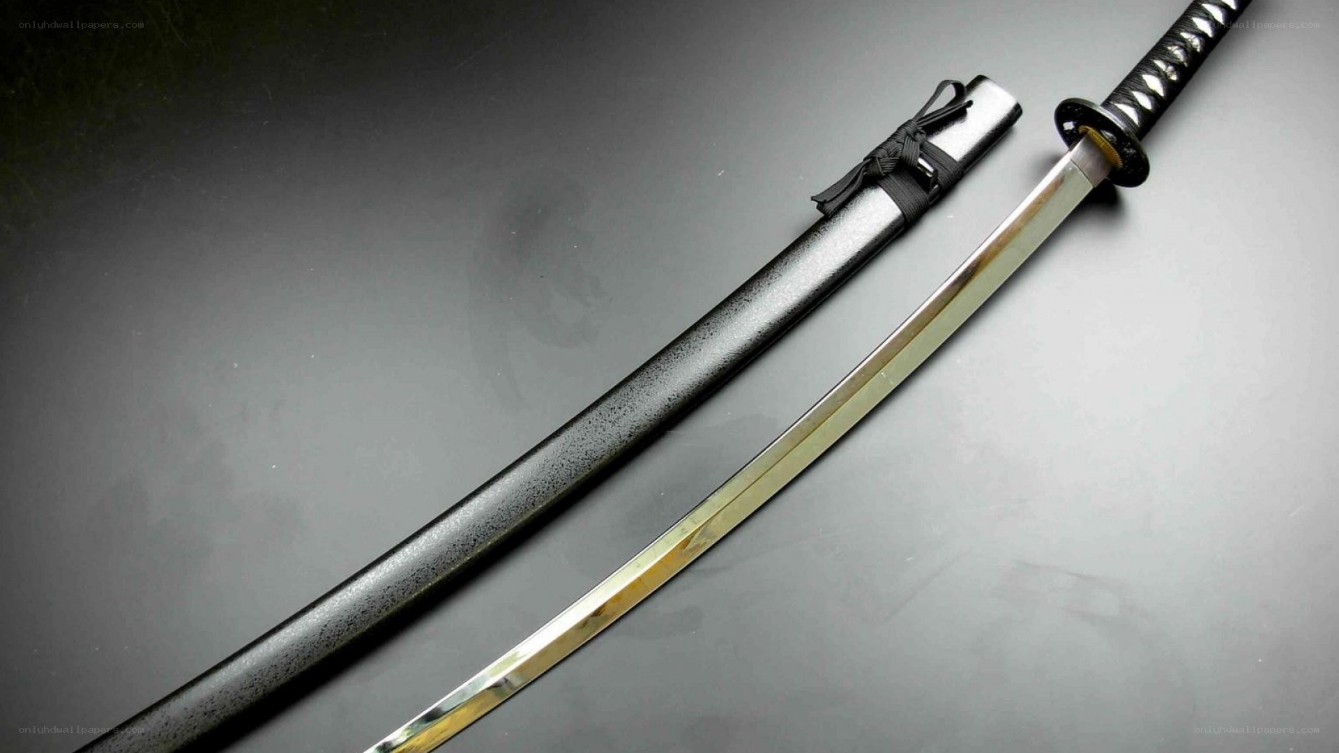 Japanese katana sword