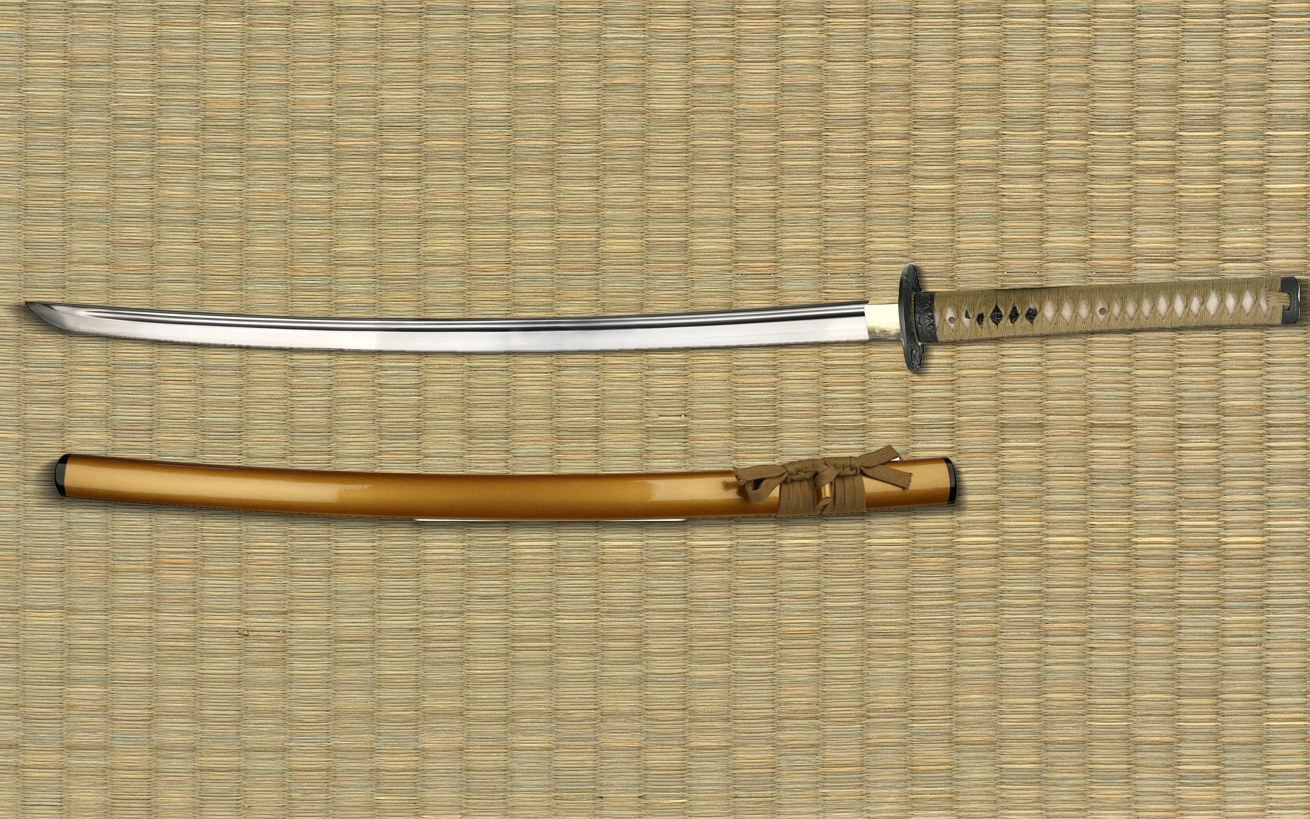Japanese katana sword