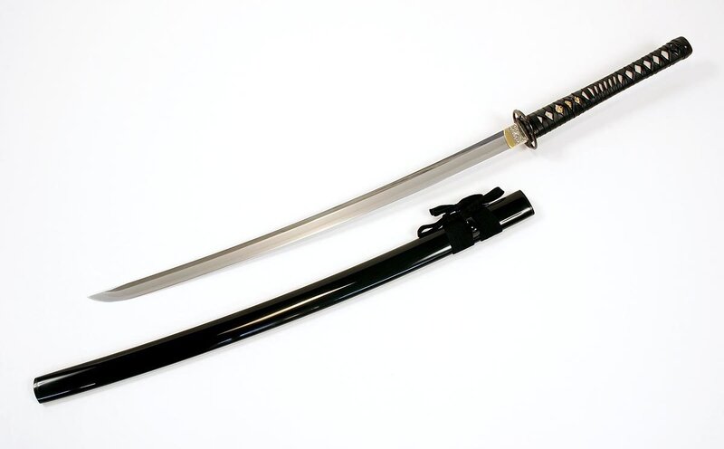 Japanese katana sword