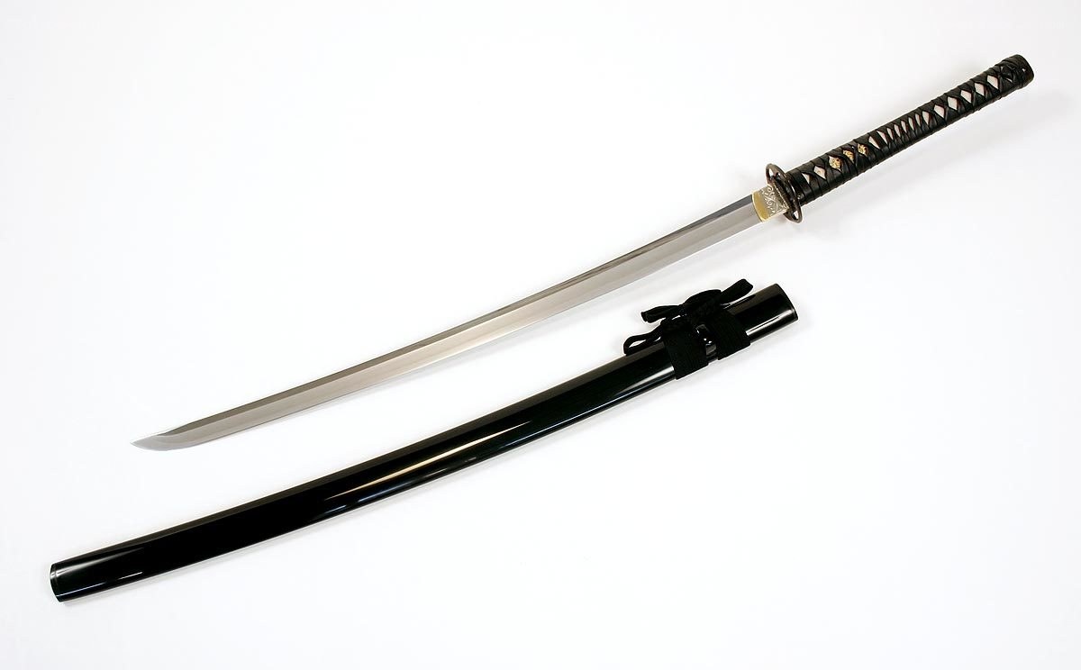 Japanese katana sword