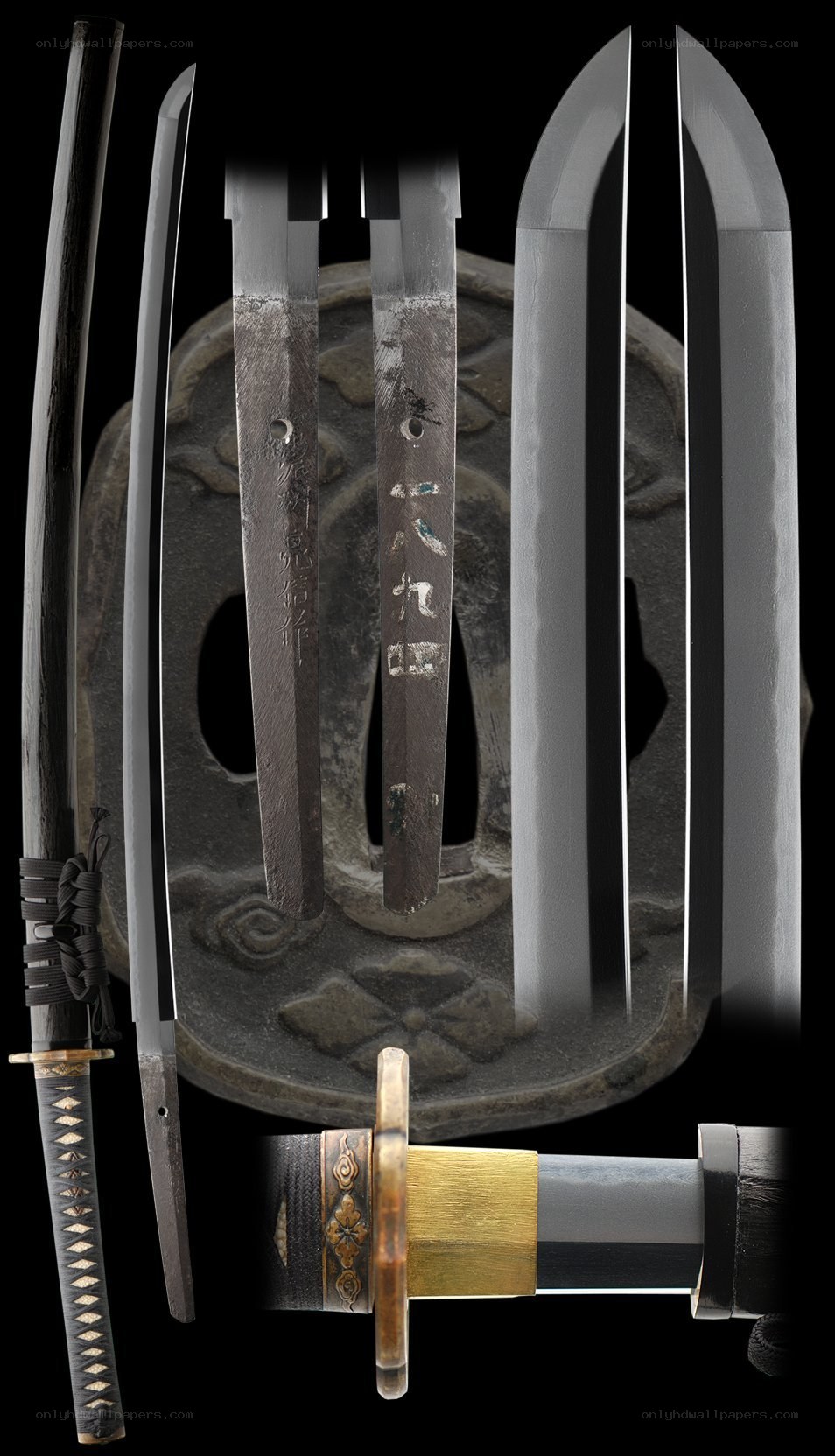 Japanese katana sword collection