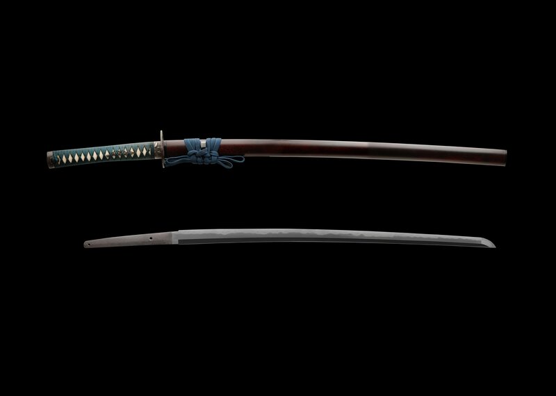 Japanese katana sword