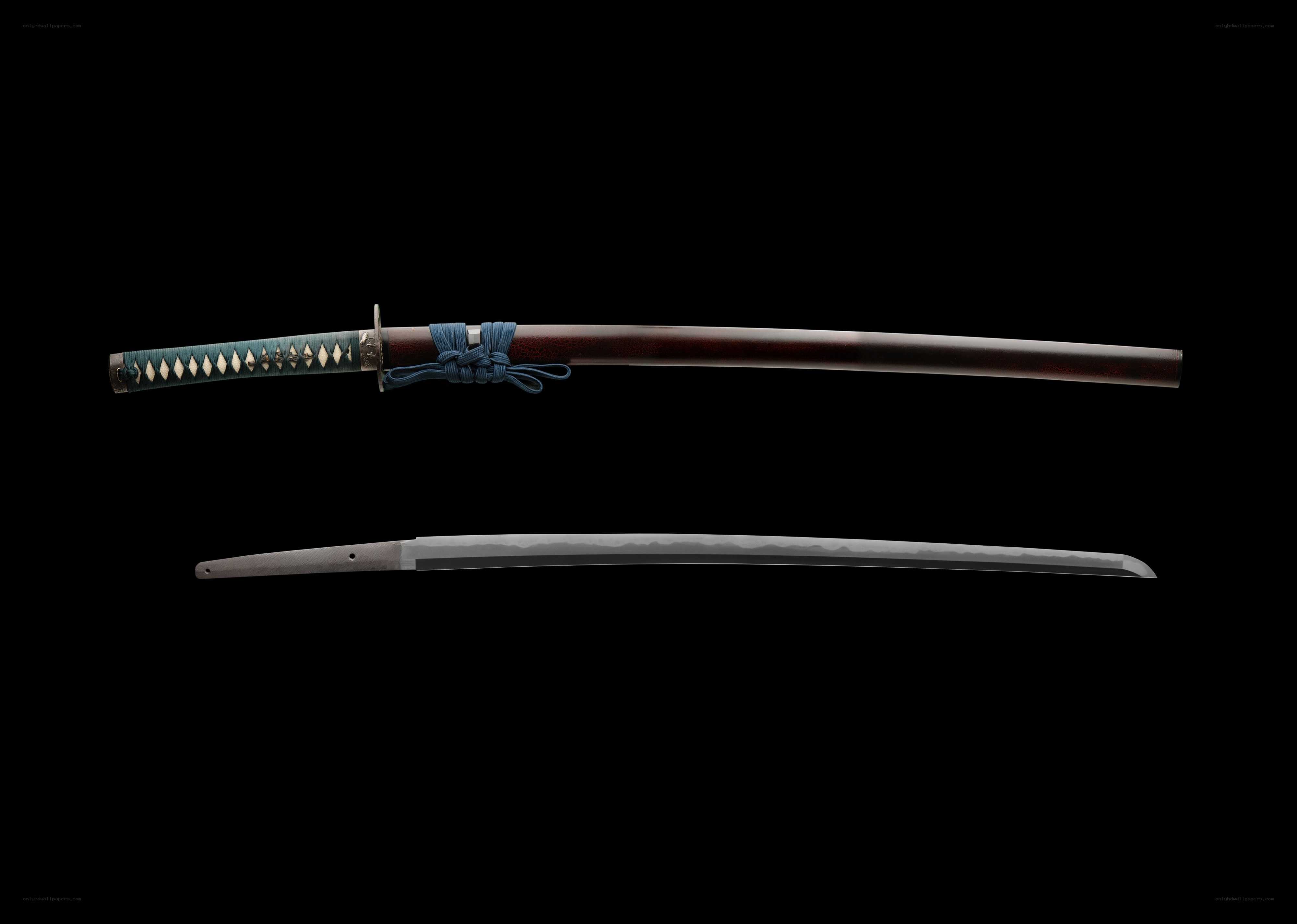 Japanese katana sword