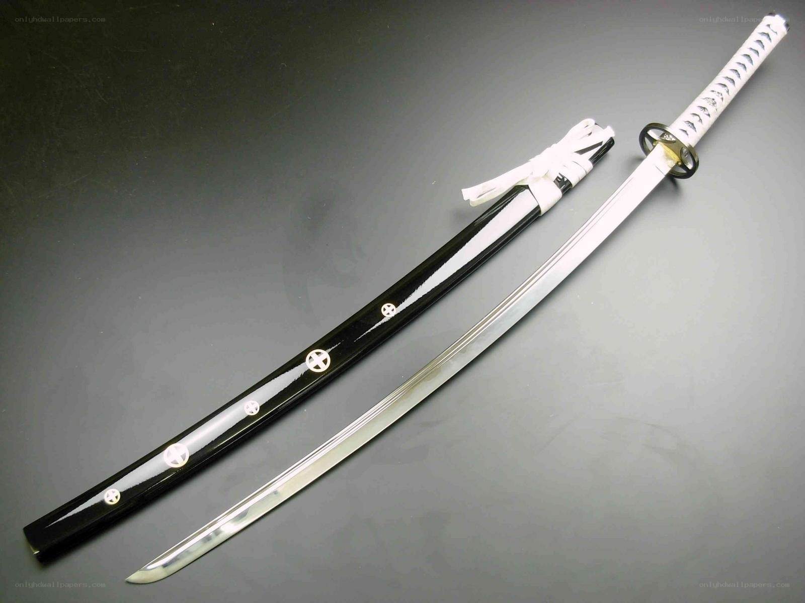 Japanese katana with scabbard