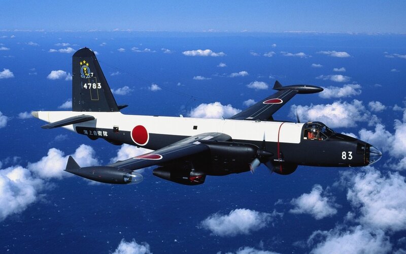 Japanese maritime patrol aircraft