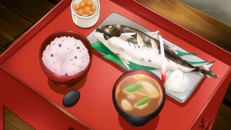 Japanese Meal on Tray