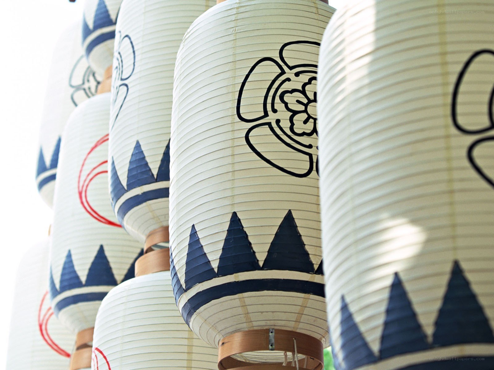 Japanese paper lanterns
