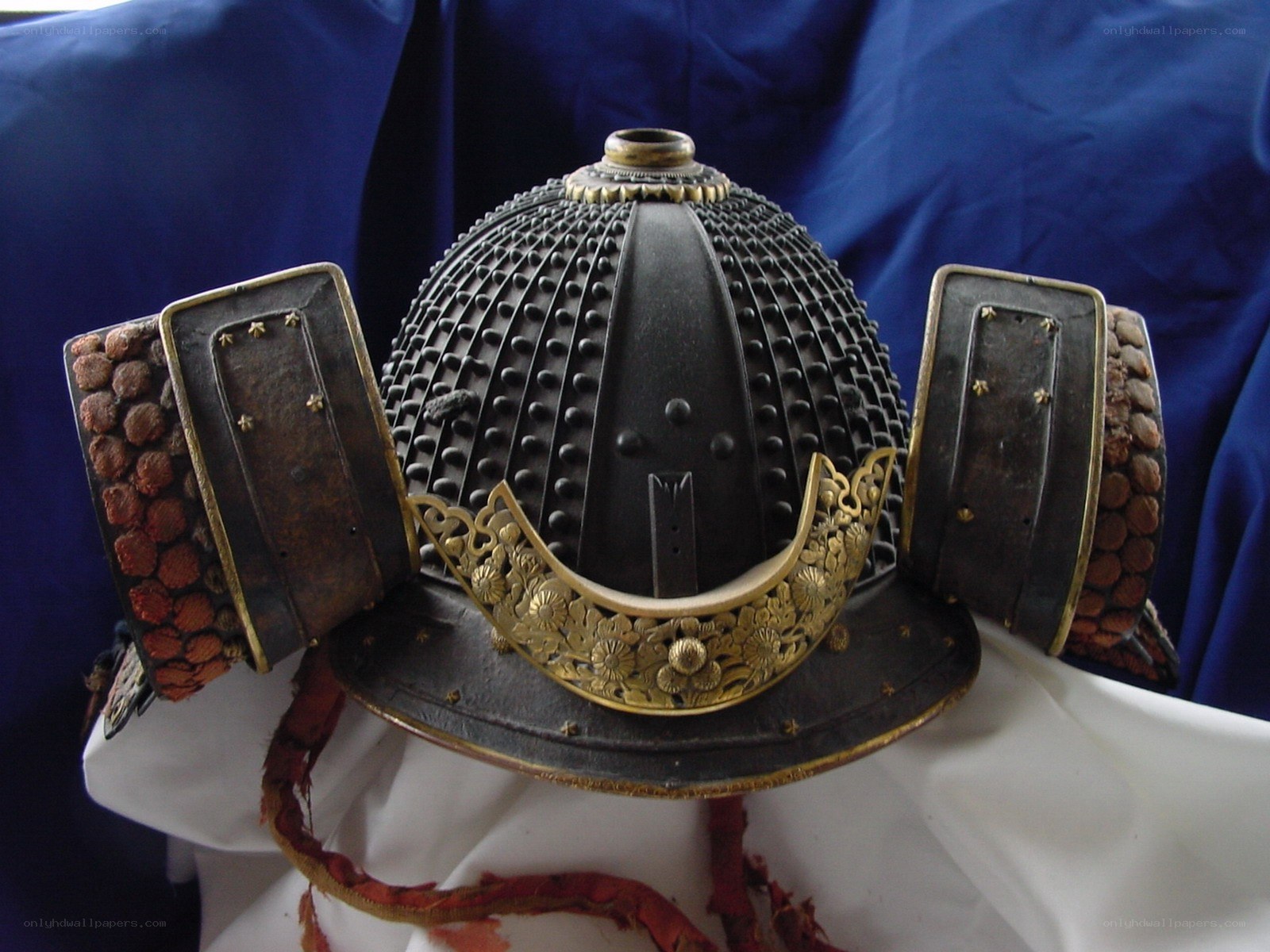 Japanese samurai helmet