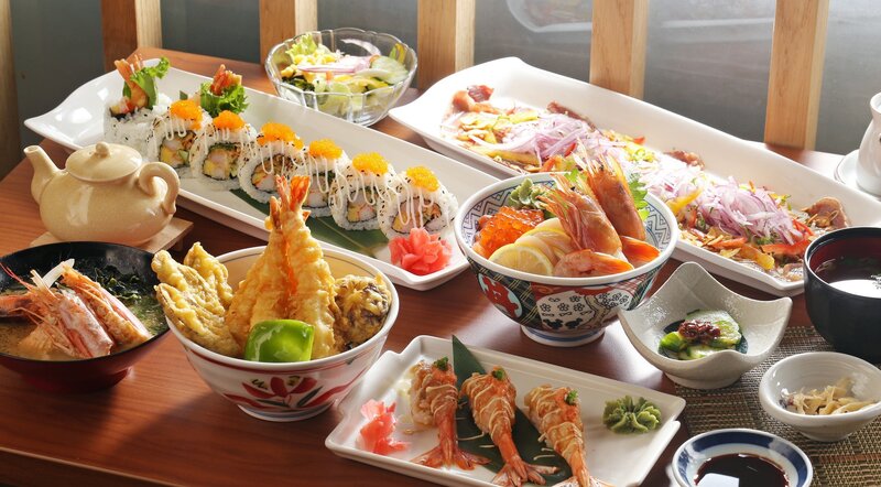 Japanese Seafood Meal