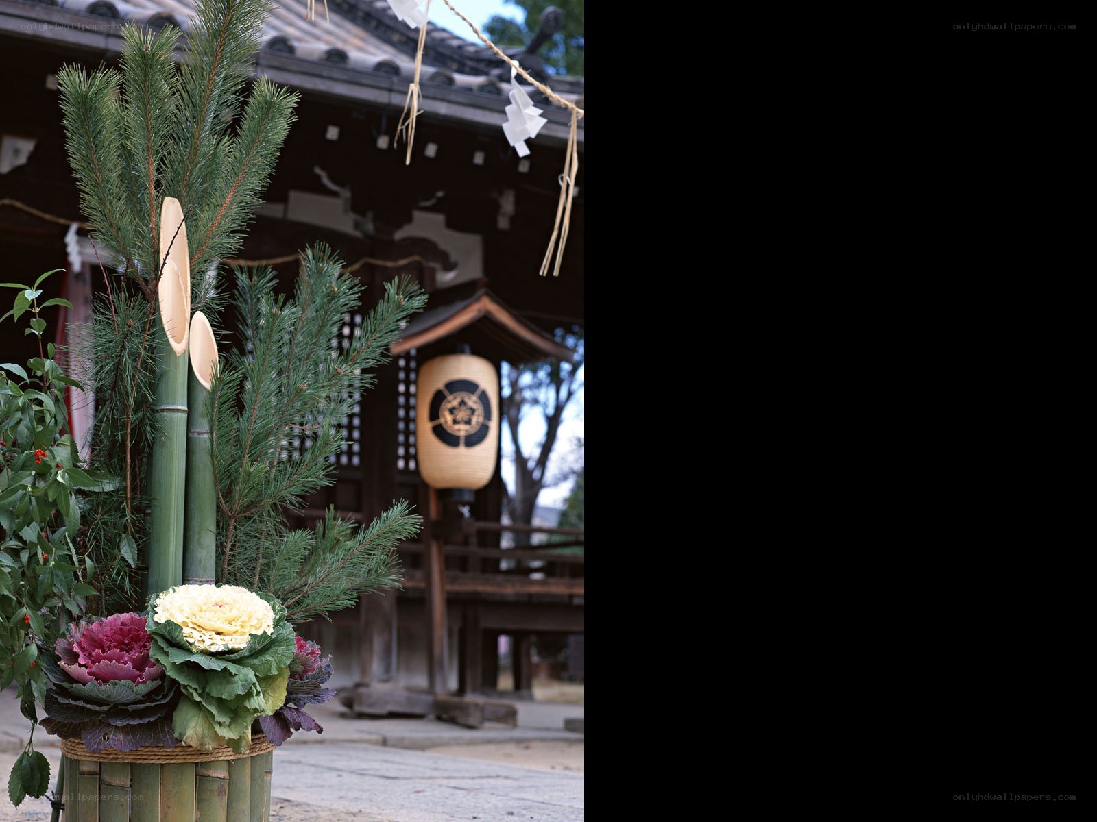 Japanese shrine decoration