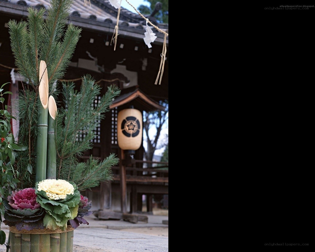 Japanese shrine decoration