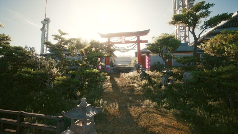 Japanese Shrine Garden